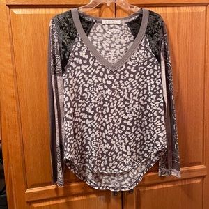 Free people Friday night lights L/S top small